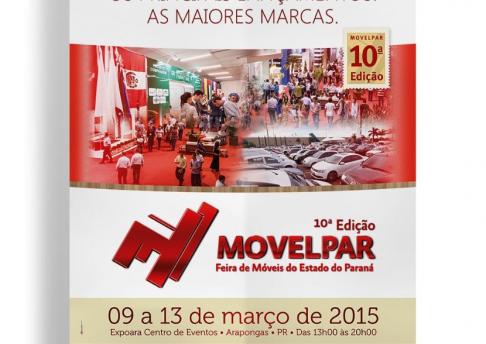 Cartaz Movelpar 2015 - Arapongas