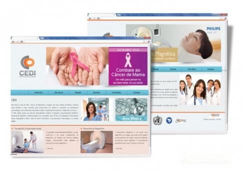 Site CEDI - Centro de Diagnóstico e Imagem