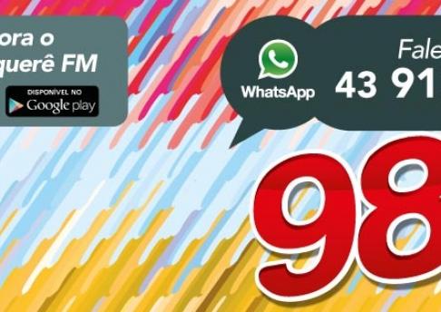 Capa Rádio Paiquerê FM - 98,9