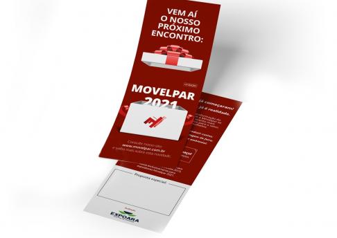 Flyer Lançamento da Movelpar 2021