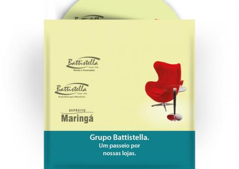 Capa com DVD Battistella Móveis