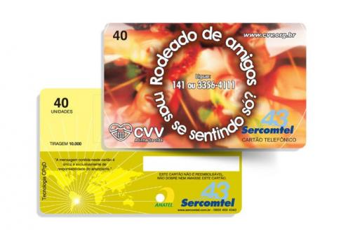 Cartão CVV Londrina - Sercomtel